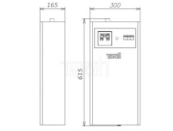 Електричний котел Титан міні преміум 4,5 кВт, 380 В. Фото 2